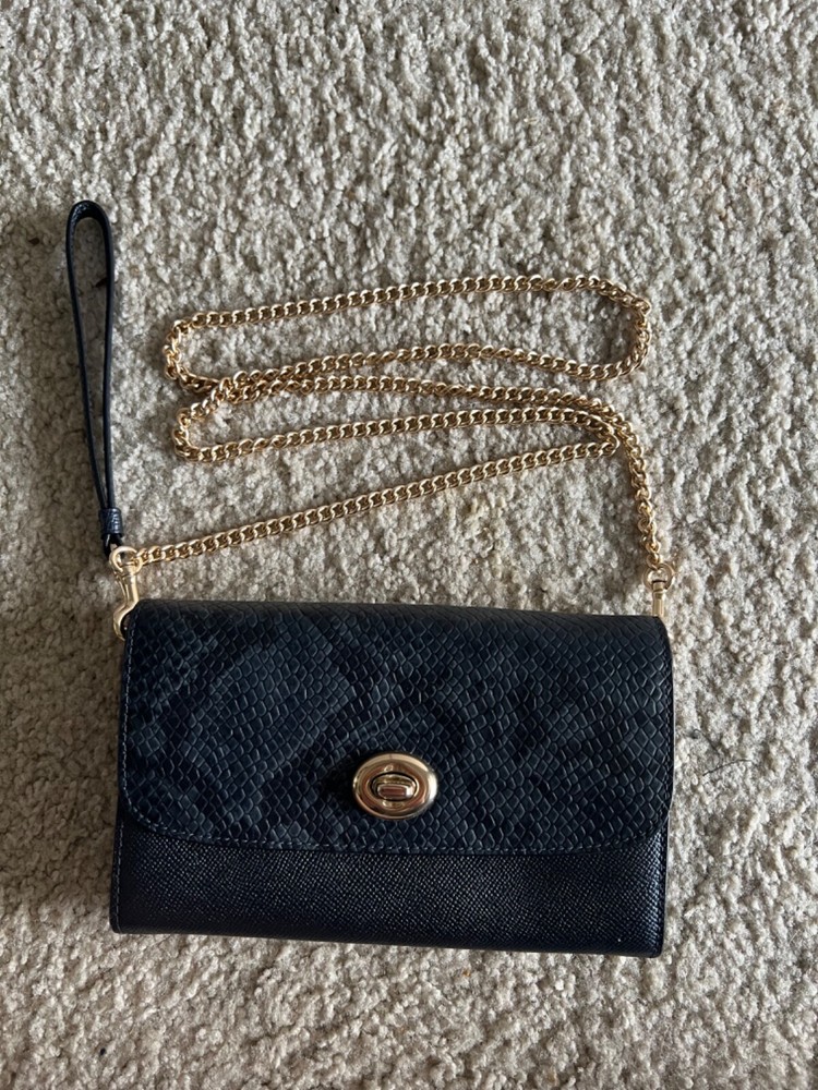 Coach Metallic Exotic Crossbody F39026