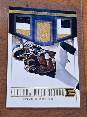 Mardy Gilyard 2010 PANINI PRIME TEAM THREADS 9/25 Jersey RC Rookie Rams #20