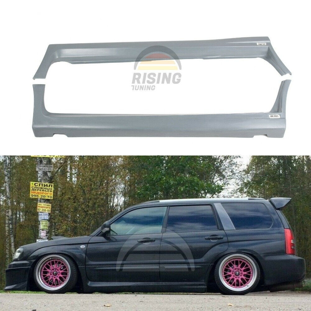 Rare Zero Sports Style side skirts for Subaru Forester SG 02 Rare Zero Sports Style side skirts for Subaru Forester SG 02
