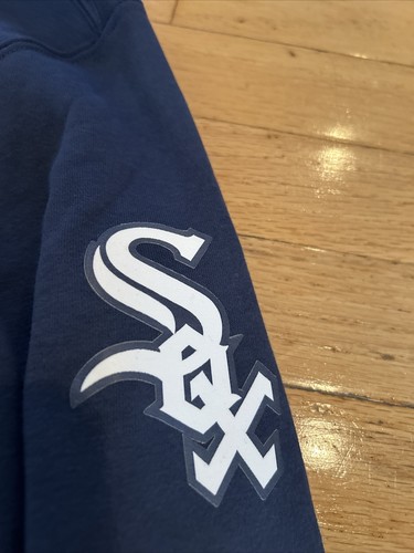 Nike MLB Chicago White Sox Rewind Hoodie Sz XL NKMZ Cotton Men’s NWT Cooperstown - Picture 3 of 9