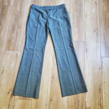 STELLA MCCARTNEY Wool Mohair Silk Straight Leg Casual Pants 40 Thin Lightweight
