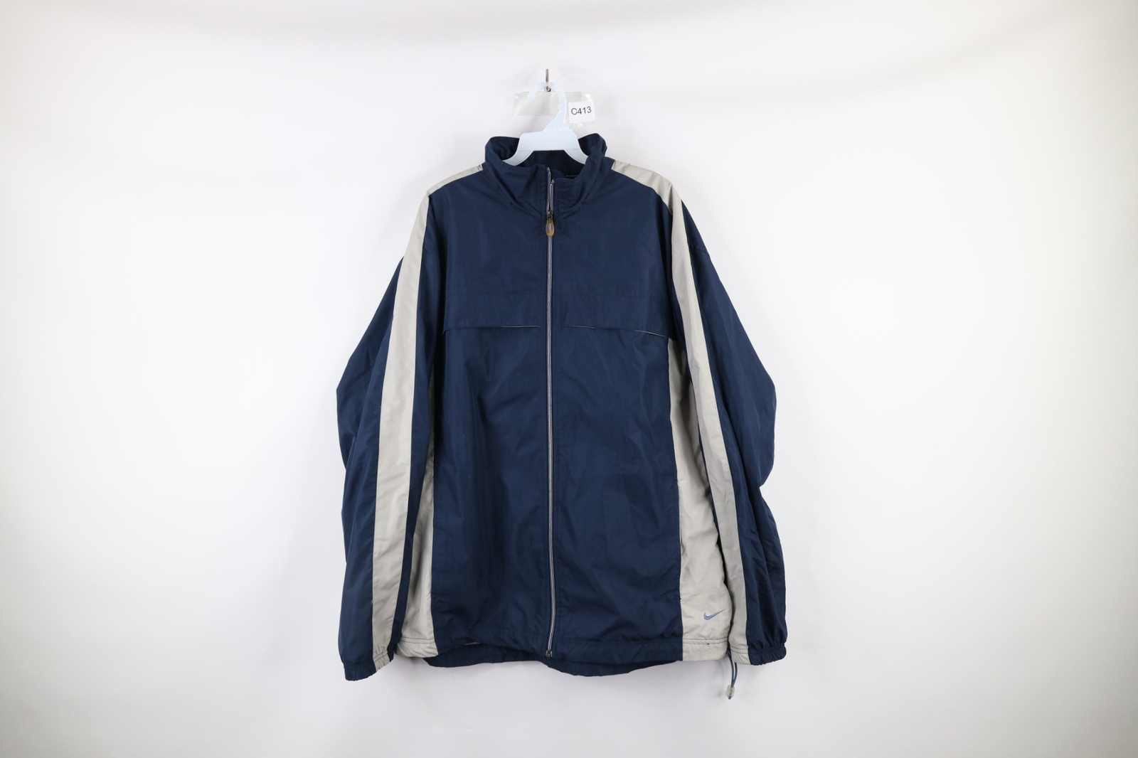 SACAI X NIKE Giacca a vento vintage Nike uomo L color block Travis Scott mini foderata in swoosh