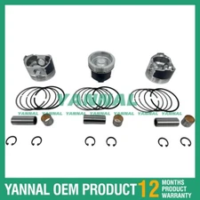 For Kubota Diesel engine parts WG972 Piston With Rings EG561-21110