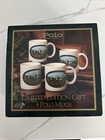 POLO Ralph Lauren Equestrian Horse Player LIMITED EDITION 2 Coffee MUGS (NIB)