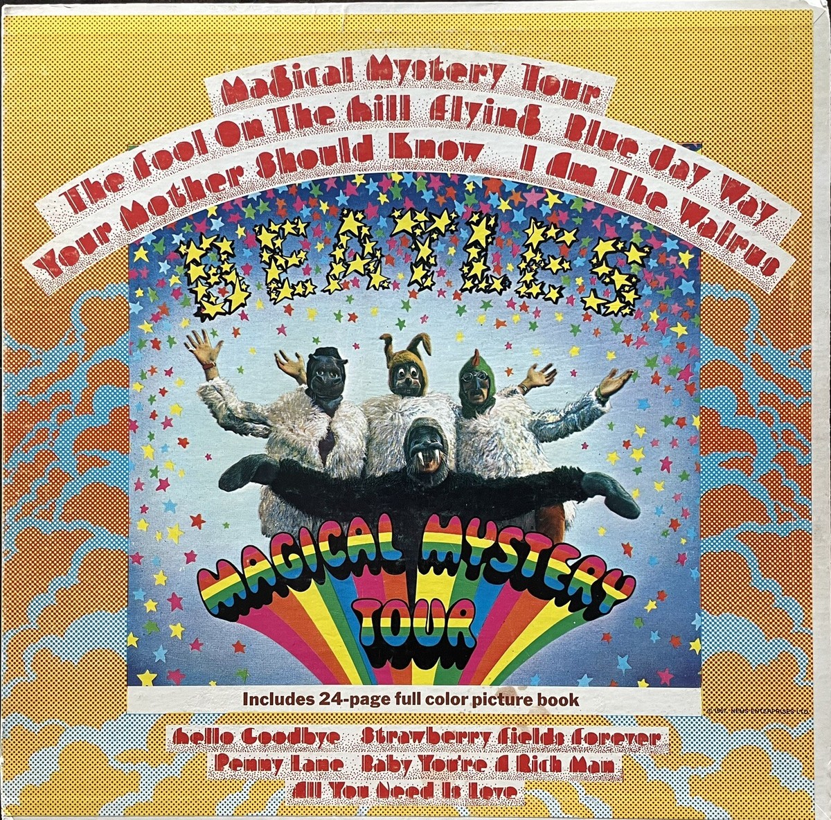 Beatles Magical MysteryTour US初盤 MAL2835 The Beatles Magical Mystery Tour LP 1967 Capitol SMAL2835 1st