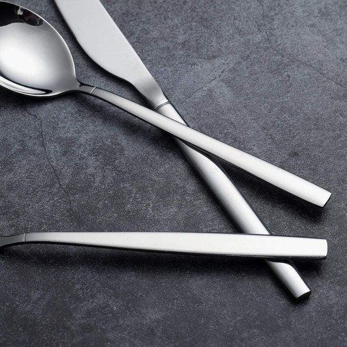20-Piece Stainless Steel Flatware Set Service for 4 - Dishwasher Safe Silverware - Picture 9 of 9