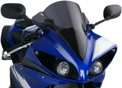 Puig YAMAHA YZF-R1 2009-2014プーチ スクリーン中古品 Puig Z-Racing Dark Smoke Windscreen Windshield for 2009-2014
