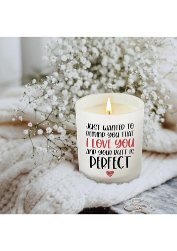 Scented Candle For Wife, Girlfriend, Mom With Lavender Lemon Scent Lasts 50 Hour - Picture 5 of 6