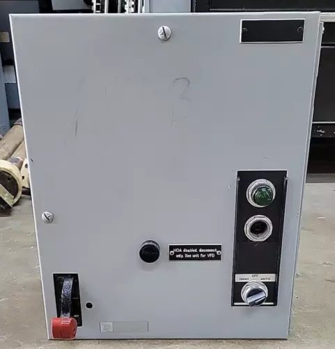 GE MOD  8000 FVNR Motor Control Unit 480 Volts 3 Phase 3/4 HP Size 1 SQUARE D ST