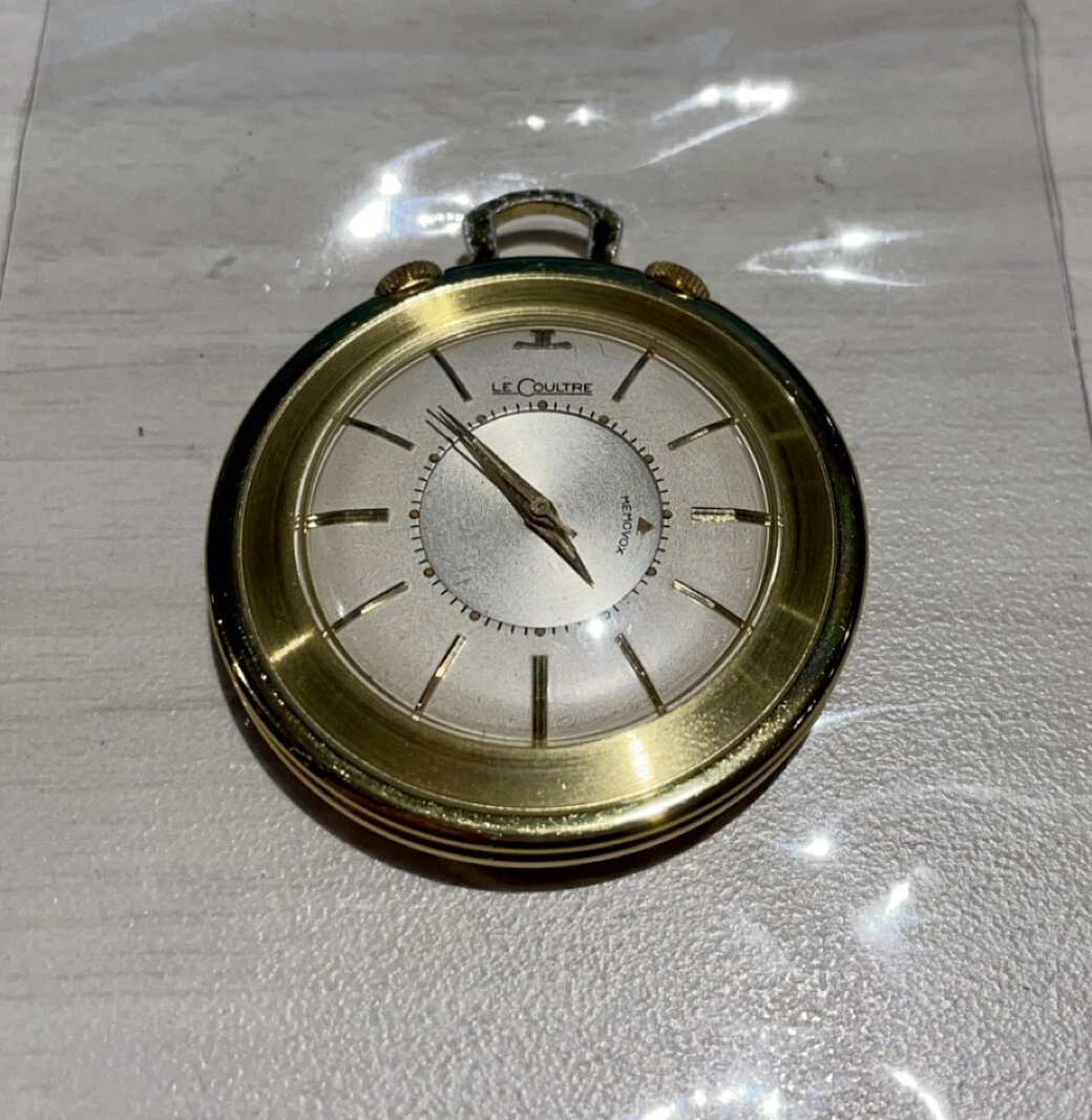 Lecoultre pocket watch top