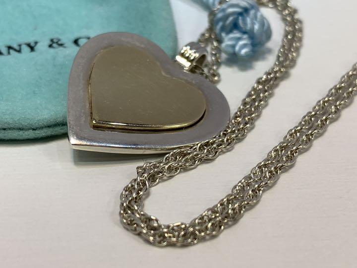 【激レア】Old Tiffany heart necklace Vintage Tiffany & Co Sterling Silver Return to Tiffany Heart