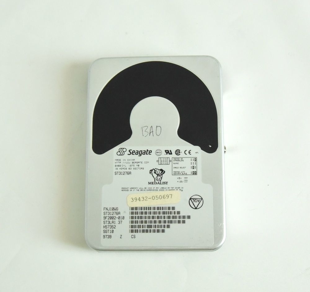 Hard Disk Interno Seagate Medalist ST31276A 1275 MB 3.5'' IDE ATA - Ricondizionato Funzionante