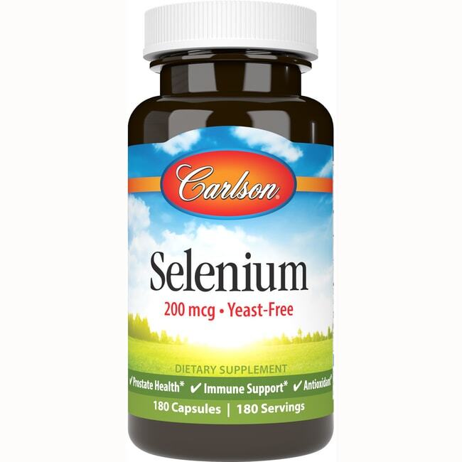 Carlson Selenium 200 мкг 180 капсул