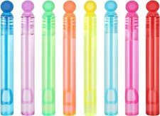 128piece 8colour Party Favors Mini Bubble Wands Tube Bulk Toys Use Safe for Kids