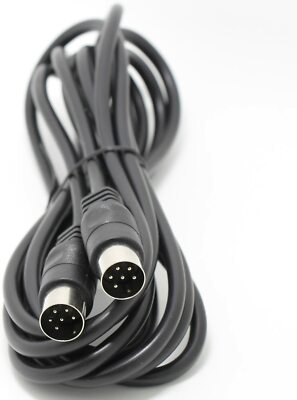 6 pin Male Male Patch Cable 9 ft For Roland PG-200, PG-800 MPG-80 Mesa Boogie 