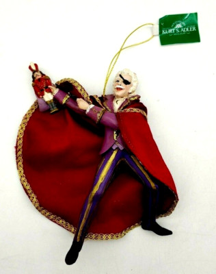Kurt Adler Herr Drosselmeier Ornament Nutcracker Series NEW #C7176