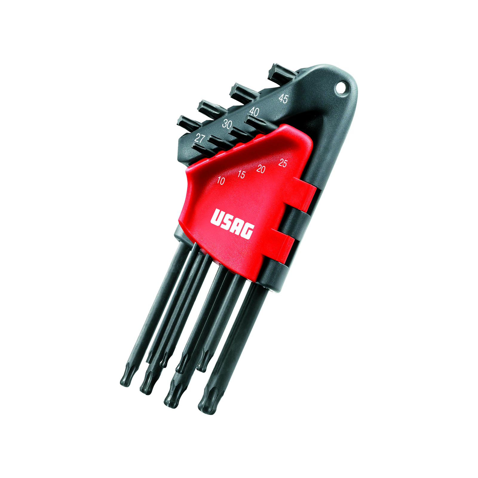 USAG 280 LTSTXS8 Комплект из 8 торксов Chiavi Maschio Lunghe для сферического теста 13990₽