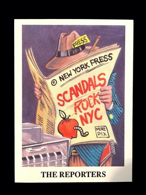 1989 Rotten to the Core #23 The Reporters. New York City. Stormy Vs TRUMP