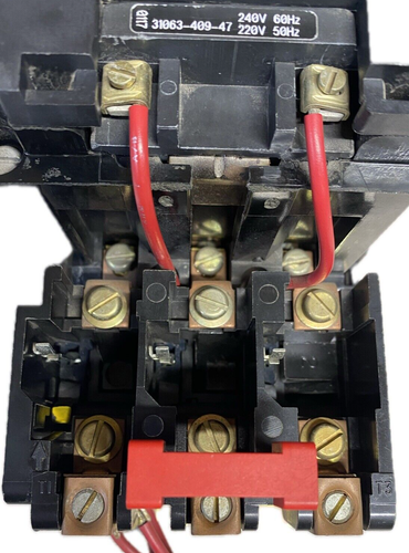 Square D 8536SDO1V03 240V-Coil 3P 45Amp 25HP 480V Full Voltage Starter NEMA 2 - Picture 9 of 16