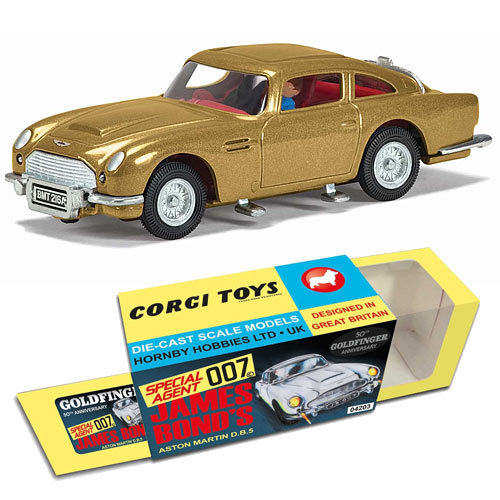 CORGI CC04203 James Bond Aston Martin DB5 Gold 50th Anniversary Goldfinger
