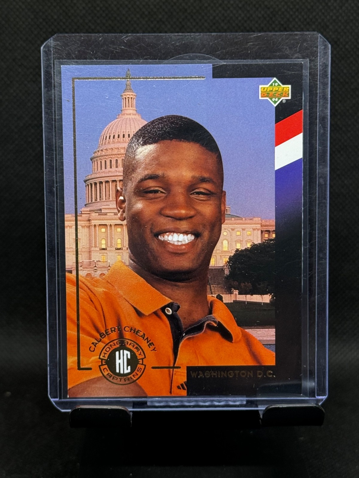 1994 Upper Deck World Cup - Eng/Span - Honorary Captains -  #C4 Calbert Cheaney 