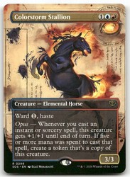 Colorstorm Stallion (Borderless) #299 Secrets of Strixhaven