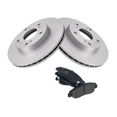 Front Ceramic Brake Rotor & Pad Kit for Civic 1.8L 2006-2011 SGD465AC
