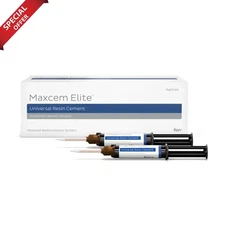 Kerr Maxcem Elite Refill Clear BOX of 2Pk+ tips Long exp