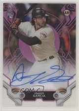 2019 Topps High Tek High Tek Auto Pink 31/75 Aramis Garcia #HTA-AG Auto 6ks