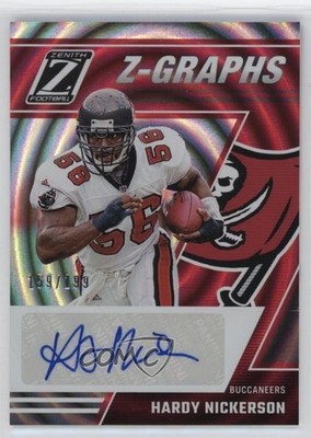 2023 Panini Zenith Z-Graphs 159/199 Hardy Nickerson #ZG-HNN Auto 6m7