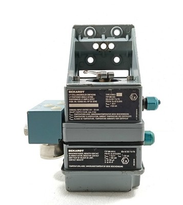 ECKARDT BIB 633K I-P POSITIONER UNIT ALARMACTUATOR INDUCTIVE CONTACT 6986521