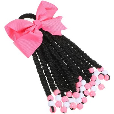  Geflochtene Haarverlängerungen Pferdeschwanz-extensions Cosplay-Haar-Accessoire