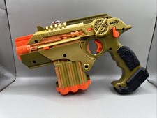 Hasbro Nerf Gold Lazer Tag Phoenix LTX Laser Blaster Pistol Gun WORKS J16
