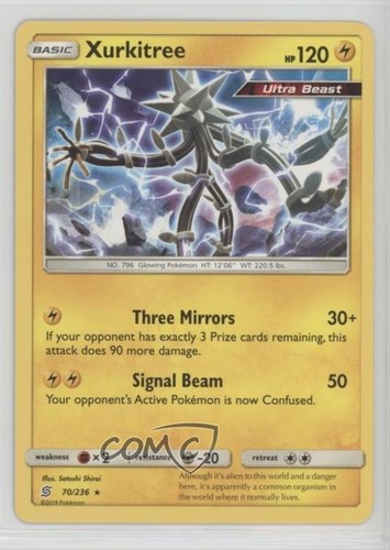 Xurkitree Pokemon Sun & Moon Unified Minds #70