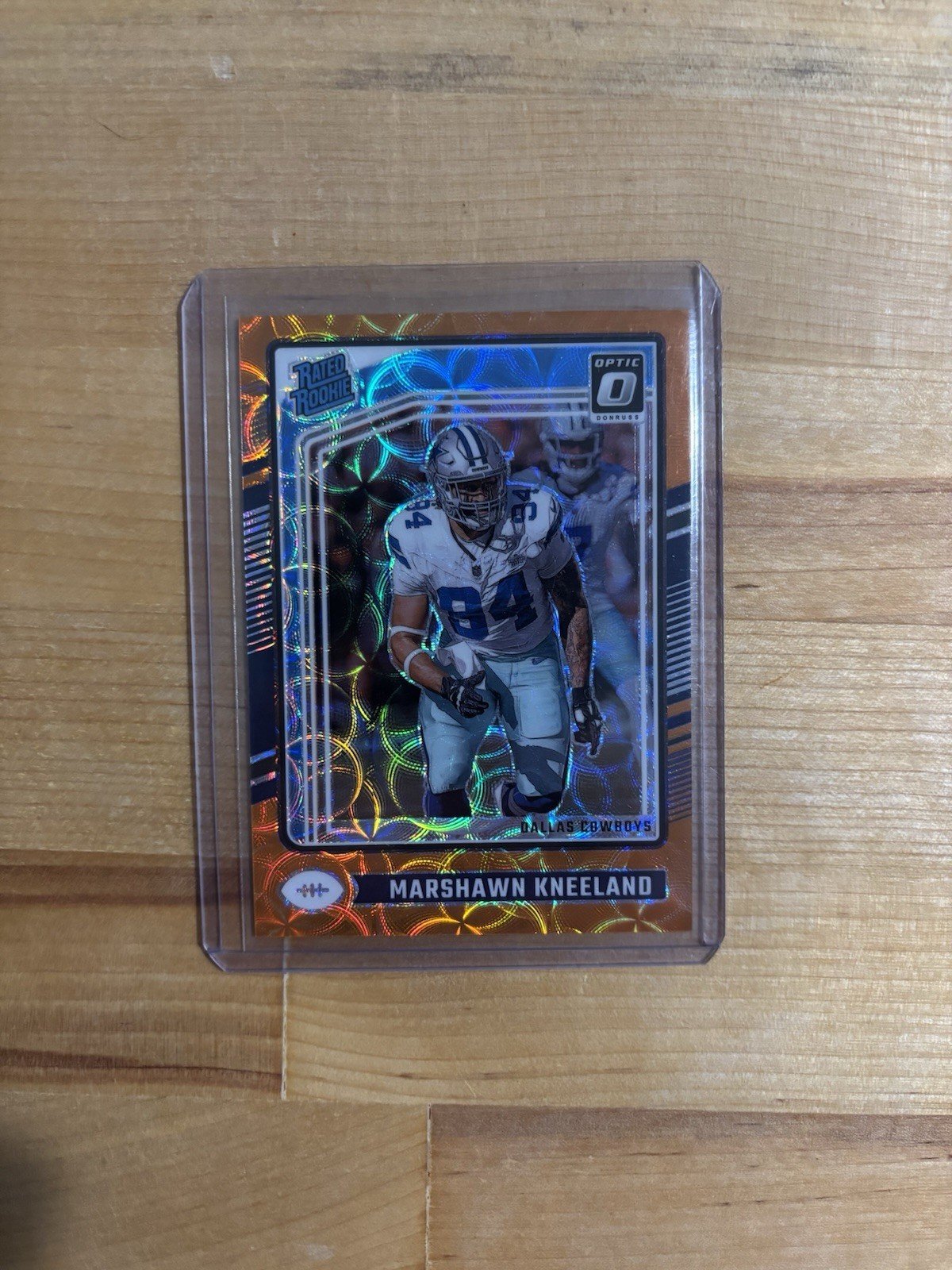 Marshawn Kneeland Panini Donruss Optic #274 Orange Scope