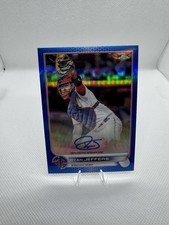 2022 Topps Chrome Veteran Autographs Ryan Jeffers #CVA-RJ Blue Refractor /150