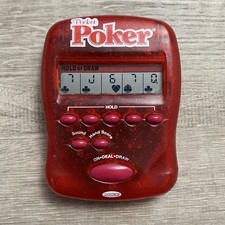 Vintage Radica Pocket Poker Electronic Handheld Game Video Poker 2000s Tested