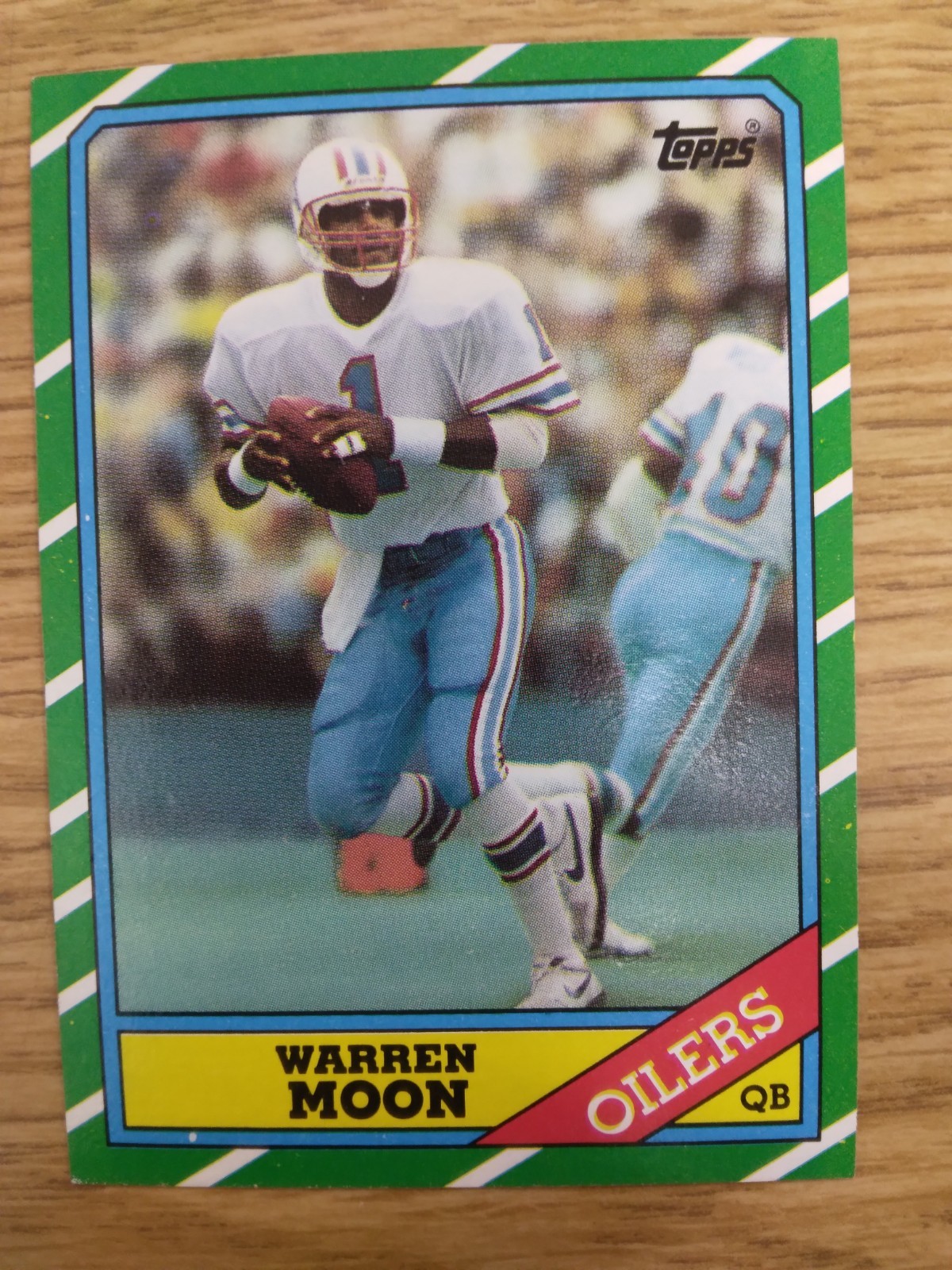 1986 Topps #350 Warren Moon Houston Oilers