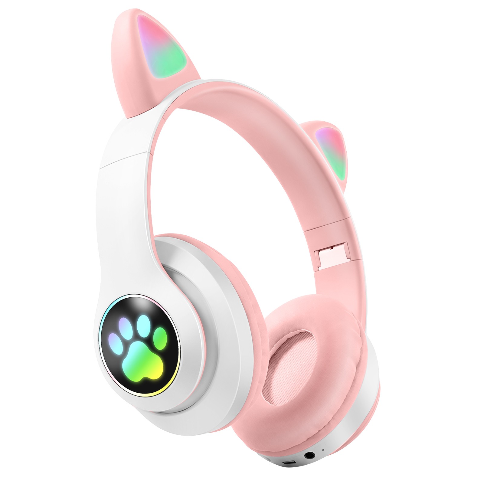 Casque Bluetooth pour enfant à LED RGB Avizar idéal pour tablette et voyage
