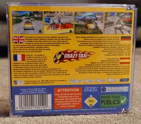 Crazy Taxi (Sega Dreamcast, 2000) Complete With Manual Nice Condition 
