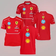 SALE! F1 Team Fe.rra.ri All Over Prints 2025 For Racing Fan Full Size S - 5XL