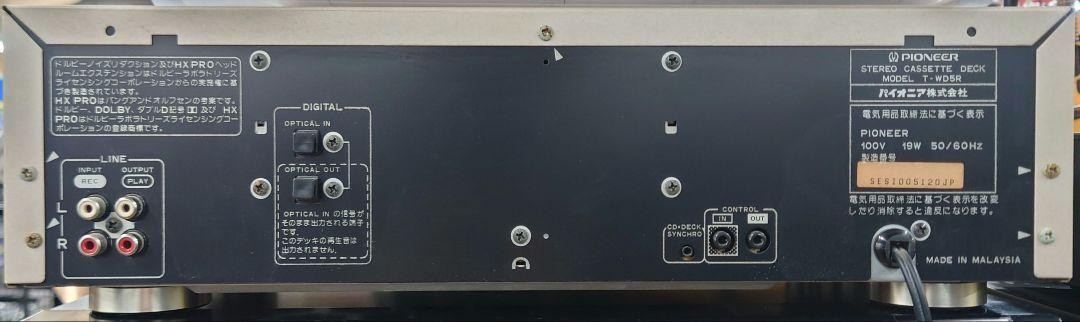 Pioneer T-WD5R Cassette Deck Used with Manual | eBay Pioneer T-WD5R Cassette Deck Used with Manual | eBay