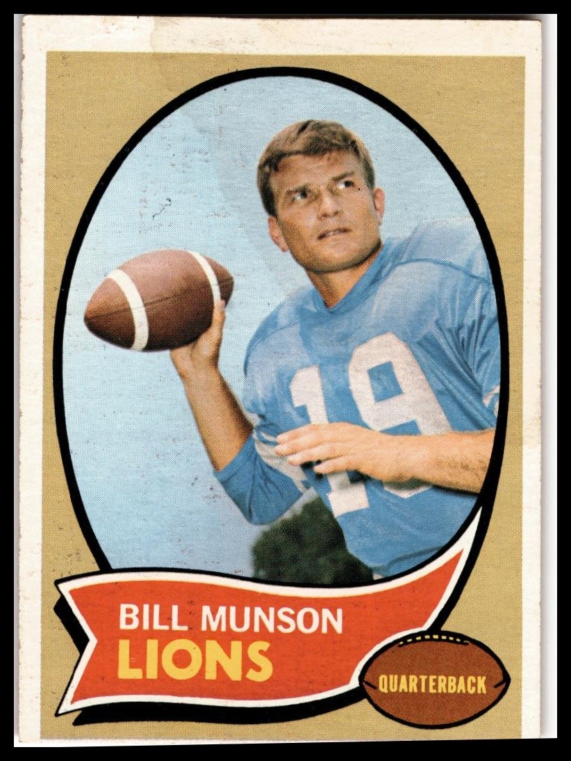 1970 Topps #221 Bill Munson