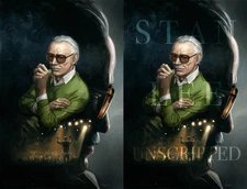 STAN LEE: UNSCRIPTED CLAYTON CRAIN NYCC 2025 VIRGIN & TRADE SET EXCLUSIVE