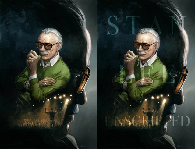 STAN LEE: UNSCRIPTED CLAYTON CRAIN NYCC 2025 VIRGIN & TRADE SET EXCLUSIVE