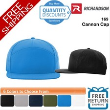 Richardson Men Cannon Cap seven-panel, mid pro profile Flat bill 169