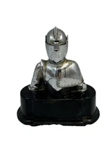 Vintage Hamilton Knight Table Lighter Chrome Bakelite Uses Untested Refillable