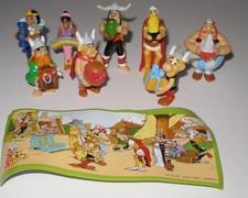 Komplett Satz "Asterix 50 Jahre" mit allen EU Beipackzetteln