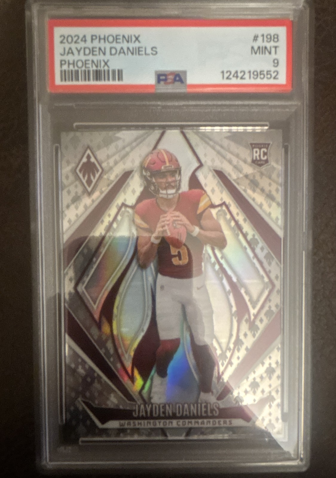 2024 Panini Phoenix - Rookies Jayden Daniels #198 Phoenix /399 (RC)