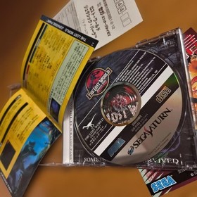 The Lost World Jurassic Park Sega Saturn Japan Game Japanese SS Used Tested